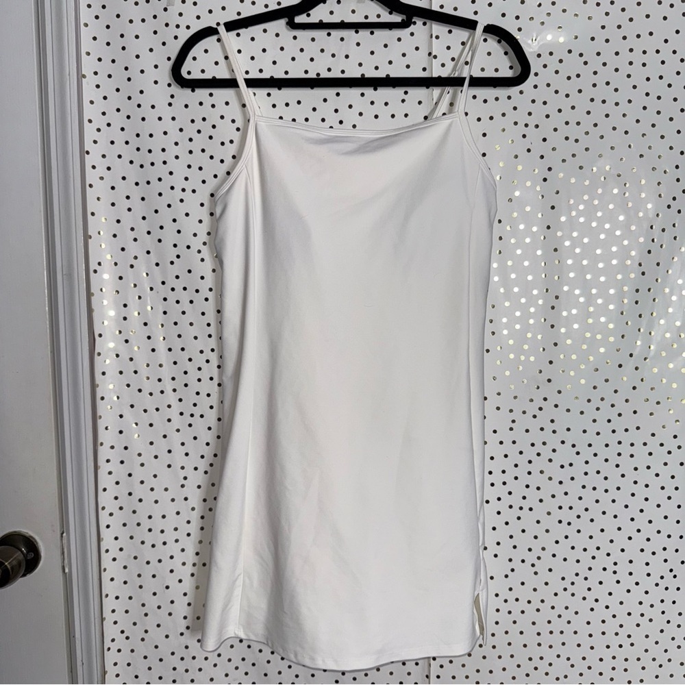 Old Navy White Slip Dress